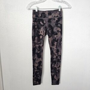 Athleta Girl Gray & Black Camo Leggings Girls size‎ 12